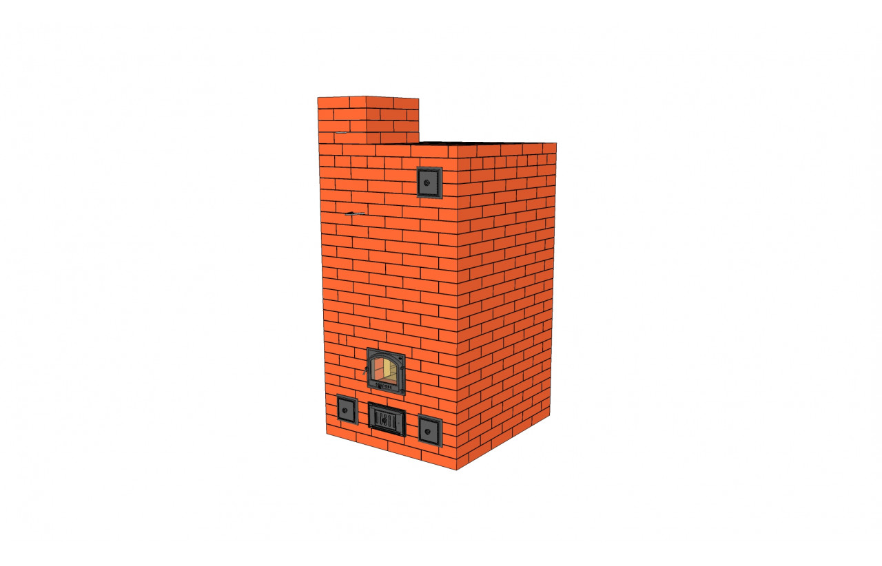 Банная печь 16