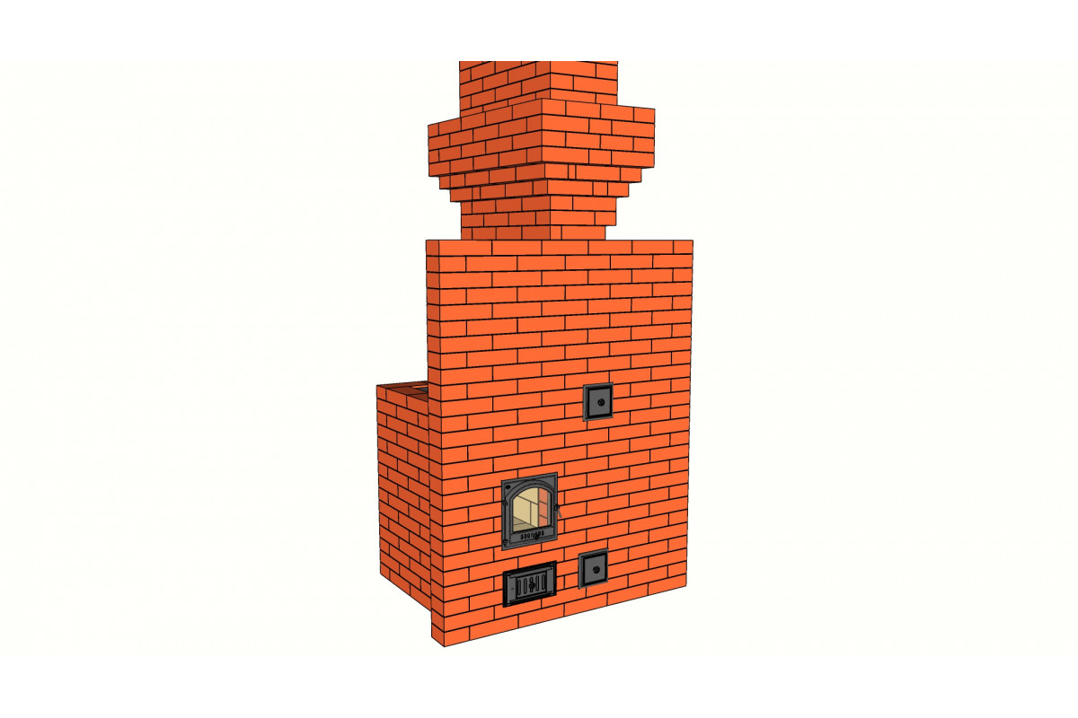 Банная печь 40