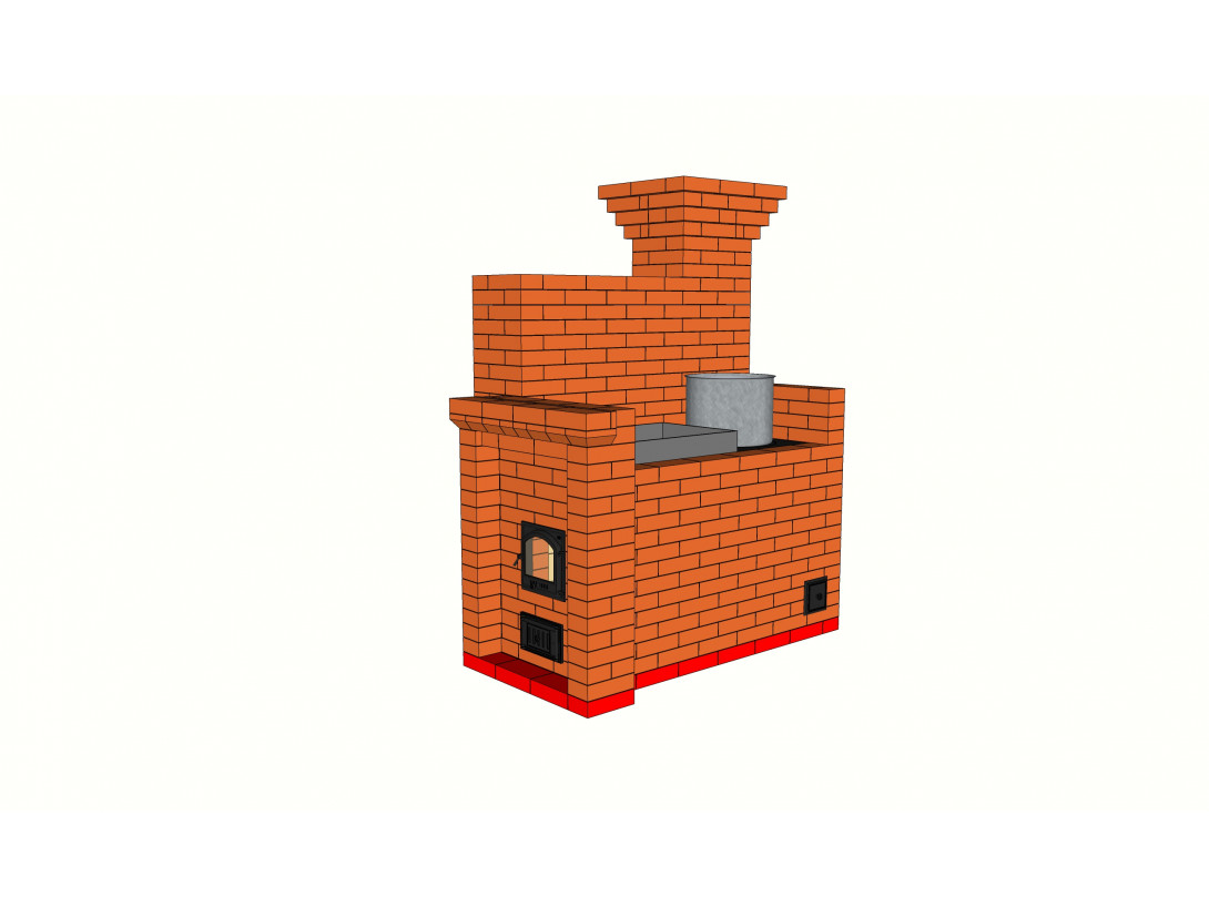 Банная печь 56