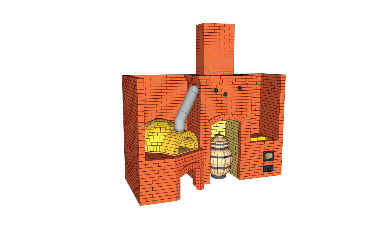 Комплекс барбекю 786
